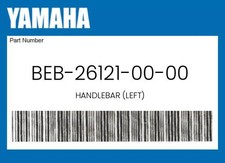 Yamaha Genuine Handlebar (Left) - Beb-26121-00-00