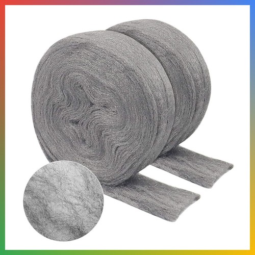 Steel wool roll 60ft flexible - steel,