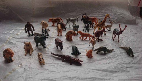 Lot figurines animaux - figurines,