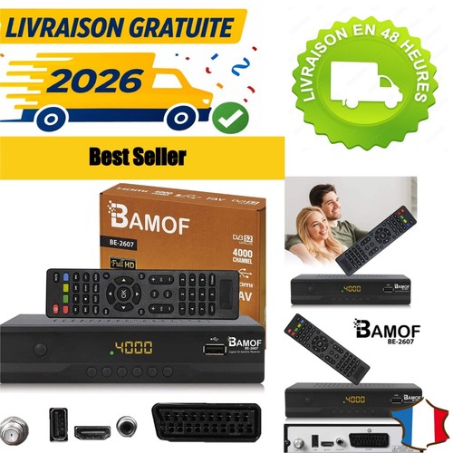 Récepteur satellite bamof - récepteur,