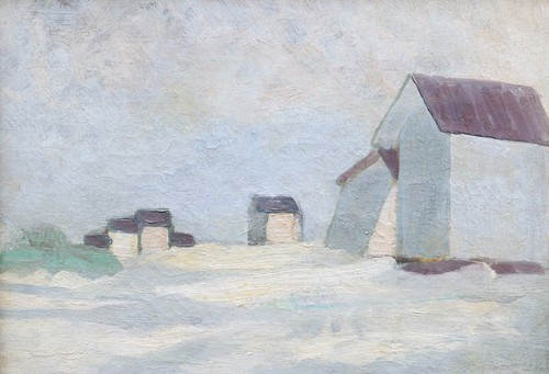 Tableau paysage nord - nord, normandie