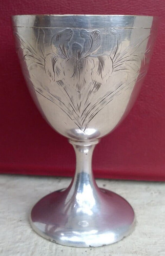 Coquetier motif iris - coquetier, art