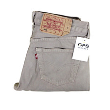 Vintage LEVIS 501 Jeans W30 L34 Made USA 90s Denim Regular Straight Mens | Beige