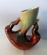 VASE SOLIFLORE 2 anses en céramique flammée, N° 414, Nimy?