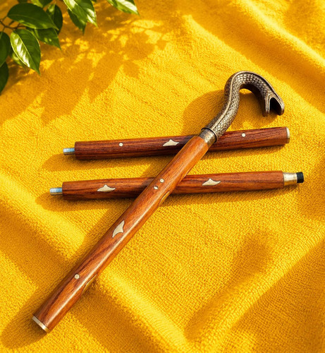 Canne marche bois - de,