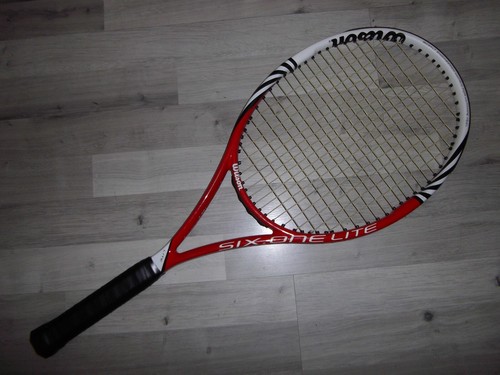 Raquette tennis wilson six - raquette, one