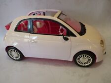 Voiture Barbie vintage Fiat 500 Blanche Cabriolet