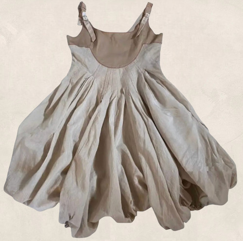Robe boule coton soie - boule,