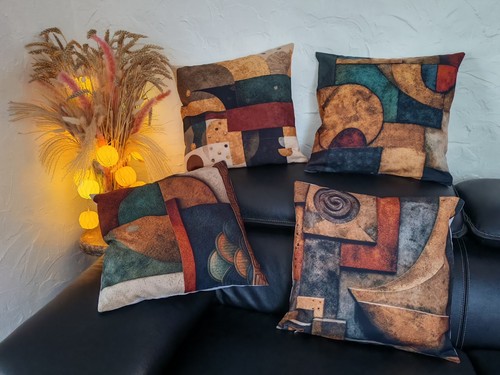 Lot housses de coussin - de,