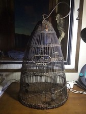 Cage À Oiseaux Ogive En Fer