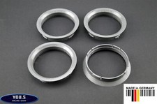 4x Bagues de Centrage 63,3 - 58,6 MM P. Ex. pour VW Audi Skoda Alutec Anzio Rial