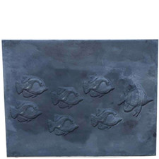 Plaque de Cheminée en Fonte