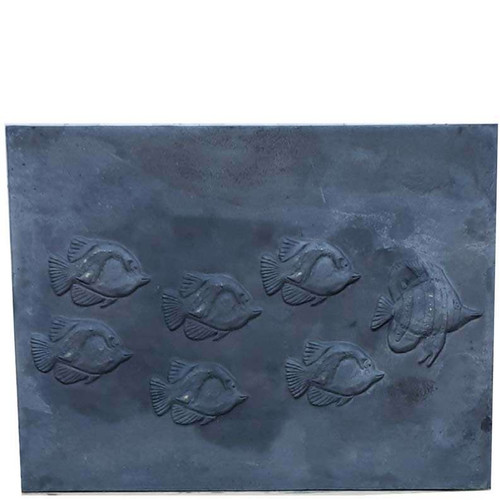 Plaque cheminée fonte - cheminée,