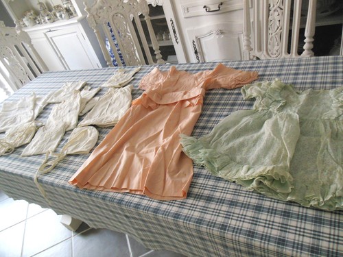 Linge ancien lot - de, vêtements