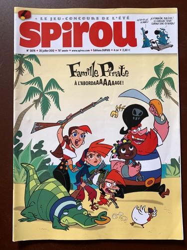 Spirou magazine 3876 du - spirou, n°3876