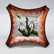 Coupelle émaux sur cuivre