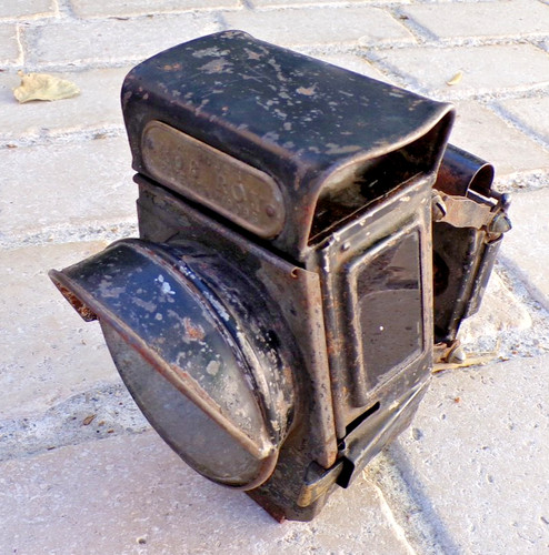 Lampe bicyclette ancienne - lampe, de