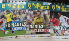 FC Nantes home programmes 2006-07 season *choose*