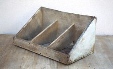 Wooden storage tray, vintage storage cabinet, tool storage
