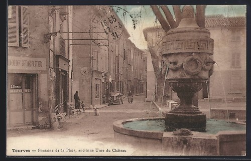 Cpa tourves fontaine la - tourves,,