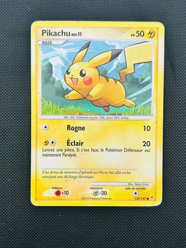 Carte pokémon pikachu 120 - pokémon, 120/147