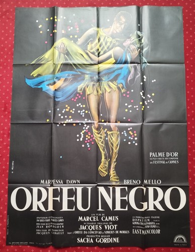 Affiche ancienne cinéma 1961 - affiche,