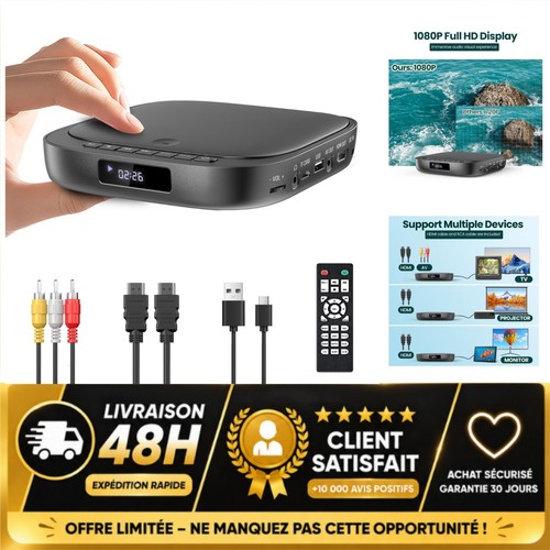 Desobry lecteur dvd hdmi - desobry,