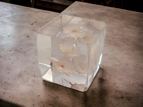 Cube plexiglass presse - cube,