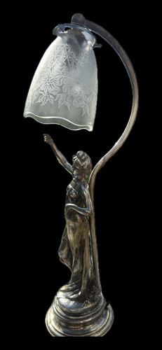 Art nouveau lampe - lampe, de