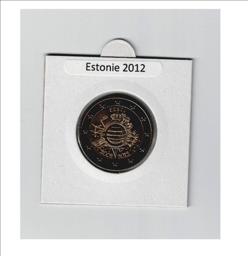Pièce euros estonie 2012 - de,