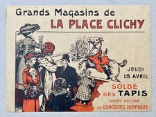 À La Place Clichy: Carpets & Hangings of the Equestrian Competition by Cousyn 1909