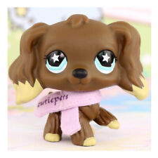 Mini Pet Shop LPS Cocker Spaniel 960 Rare LPS Figure with Scarf  Kids Gift