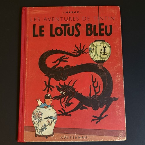 Album tintin lotus bleu - album,