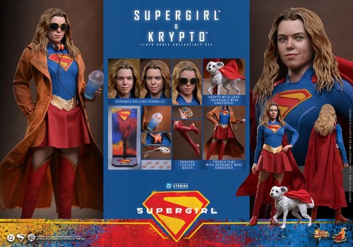Hot toys supergirl - toys, krypton