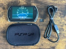 PSP Go PSP-N1000 Console Piano Black W/ Charger, Soft case, 16GB memory card