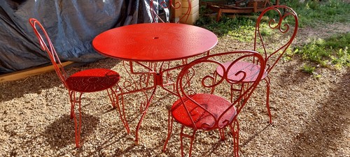 Ensemble table chaises de - table,