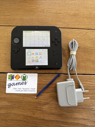 Console nintendo 2ds noir bleu - 2ds,