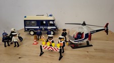 PLAYMOBIL LOT POLICE Camion
