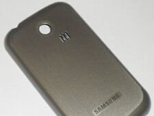 GENUINE Samsung GT-S3350 BATTERY COVER Door SILVER qwerty bar cell phone back