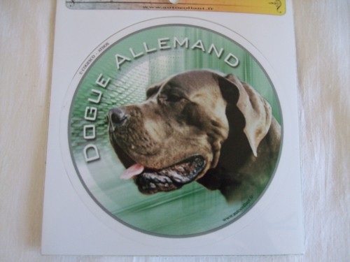 Autocollant motif chien - -,