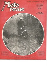 MOTO REVUE N°1.064 VISITE CHEZ RENE GILLET / MOTEURS MAG / SALON DE LONDRES