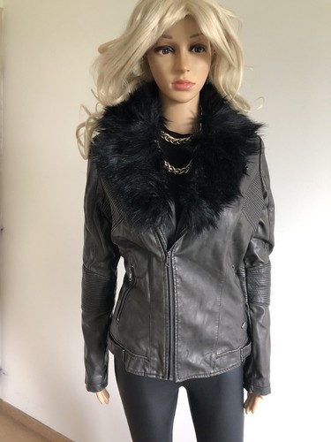 Veste simili cuir neuve - en,