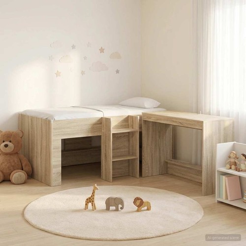 Lit haut pour enfants - , avec