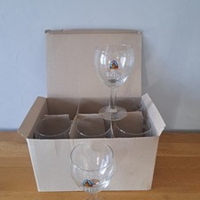 6 verres à bière LEFFE 50cl, NEUFS en carton.