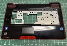 Toshiba Qosmio X505 Series 18.4" Laptop Palmrest W/ Touchpad 3BTZ1TA0IU0 #ce756