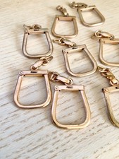 Lot de 10 attaches porte clé