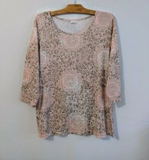Blouse rose coton polyester