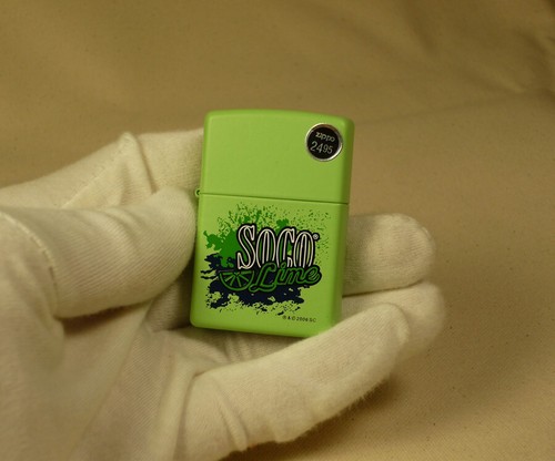 Rare zippo soco lime - ,