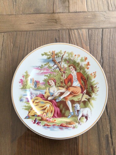 Assiette porcelaine limoges d - assiette,