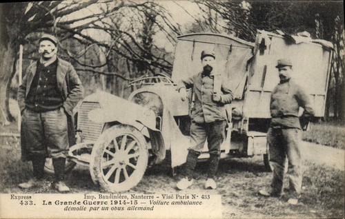 Voiture ambulance démolie - ambulance, —